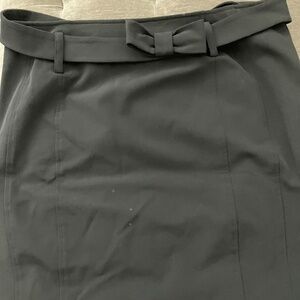 Teri Jon by Rickie Freeman pencil skirt black size 14